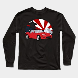 Red NC Black Top Long Sleeve T-Shirt